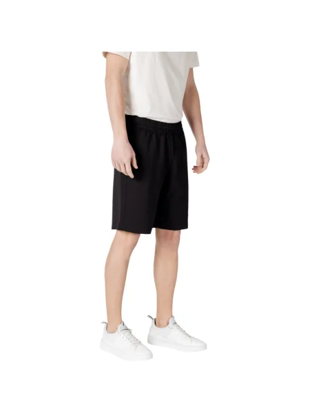 Emporio Armani Pantaloni scurți sport PJVRZ negru