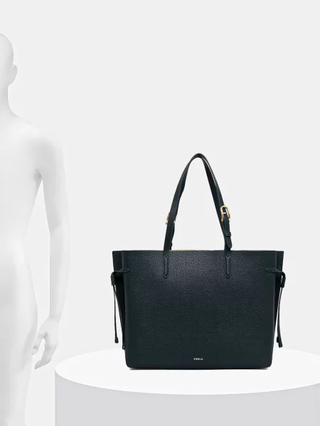 Кожаная сумка шоппер Furla