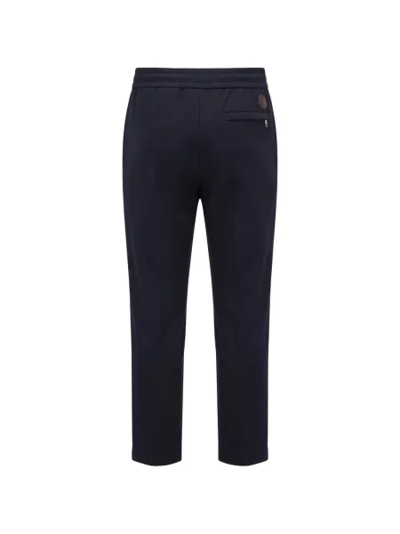 Pantaloni Moncler alergare albastru
