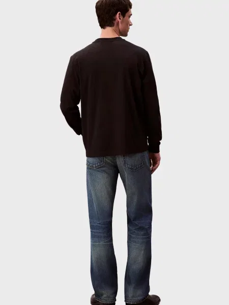 Лонгслив Calvin Klein Jeans черный