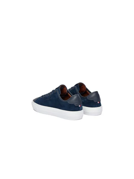 Tommy Hilfiger Sportcipők Premium Dress Leather Mix sötétkék