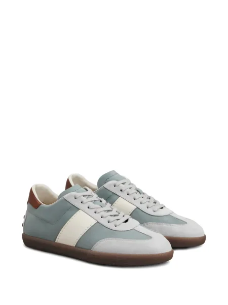 Sneakerși Tod's cu dungi albastru