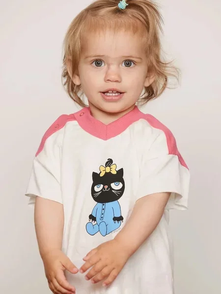 Mini Rodini футболка дитяча Cat