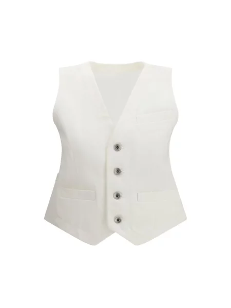 Kamizelka Sacai biała