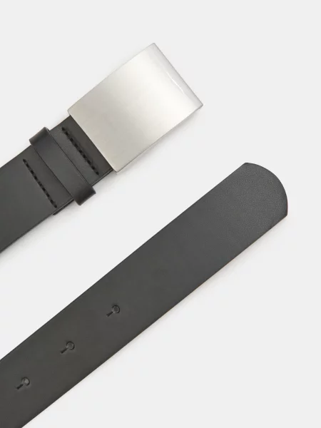 Ремень Sinsay с пряжкой с ремешками черный