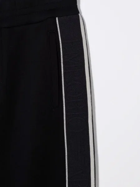 Spodnie dziecięce Emporio Armani niebieskie