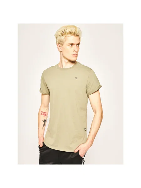G-Star Raw Póló Sustainable Relaxed Fit zöld