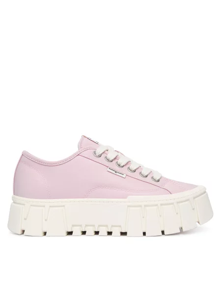 Superge Tommy Jeans Tj Platform Sneaker Svetlo rožnata