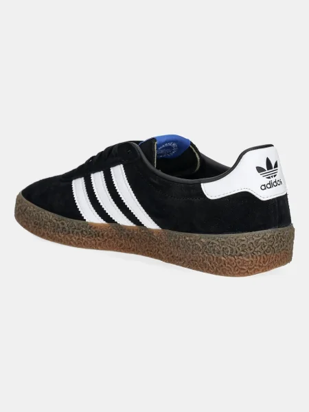 Замшевые кроссовки Adidas Originals черные