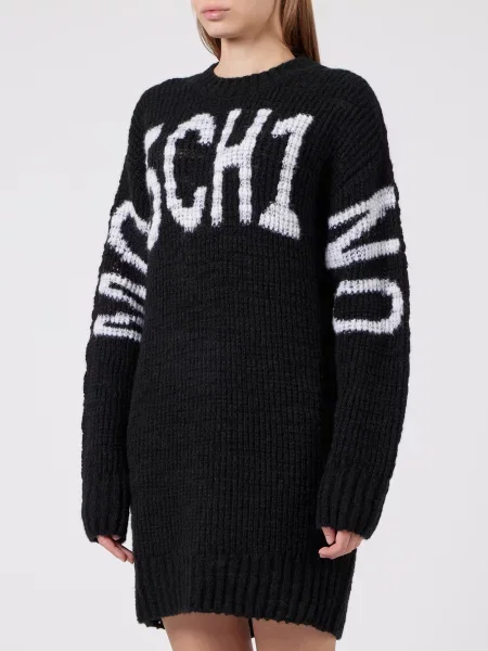 Платье Moschino Jeans черное