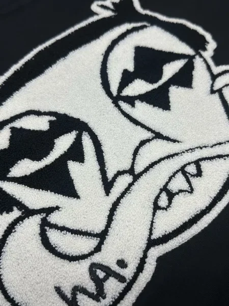 Hanorac crewneck Haculla negru