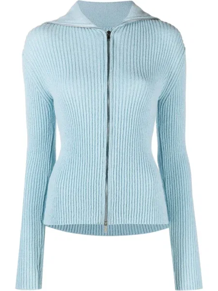 Cardigan Nanushka tricotate albastru