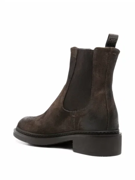 Botine chelsea Pantanetti din piele maro