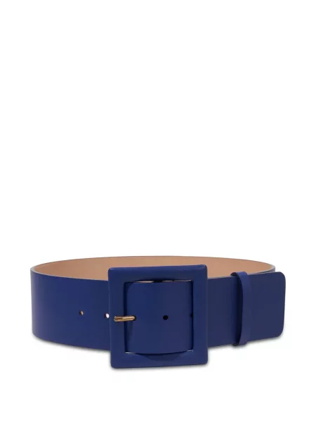 Curea Carolina Herrera din piele albastru