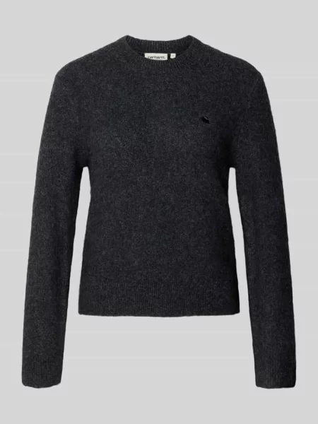 Sweter z dzianiny z detal z logo model Curtis' Carhartt Work In Progress