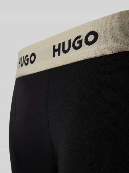 HUGO bokserki z BOXERBR TRIPLET PACK czarne