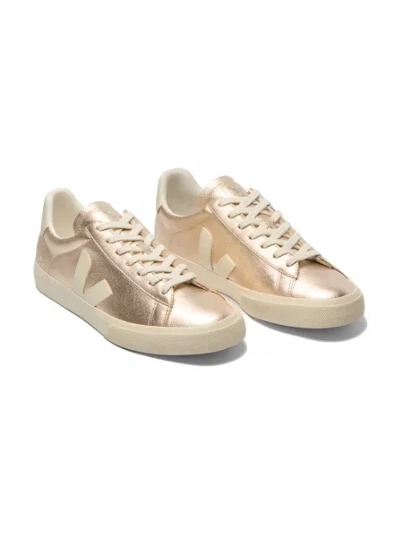 Sneakersy Veja Campo skórzane żółte