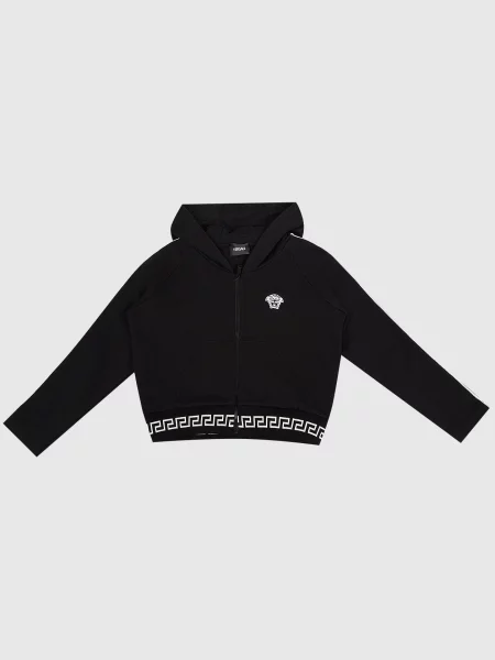 Детская куртка Versace черная