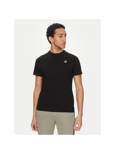 Guess T-Shirt Regular Fit μαύρο