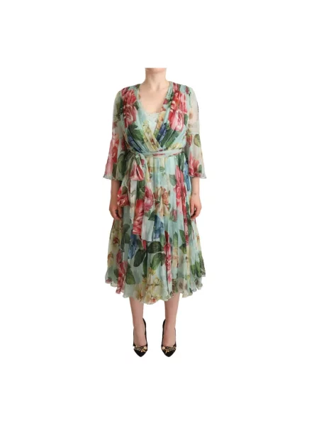Sukienka Dolce And Gabbana zielona