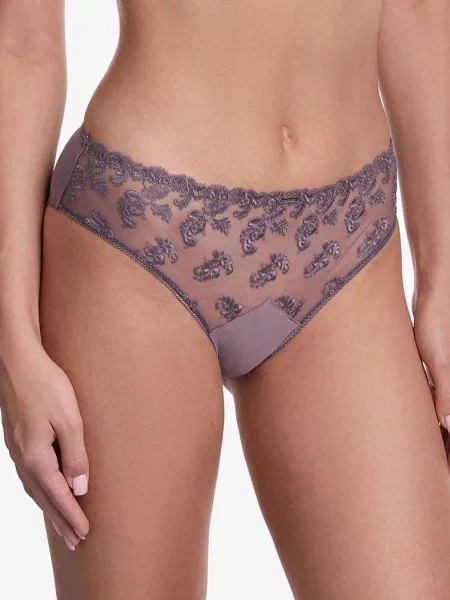 Слипы с вышивкой рожеві