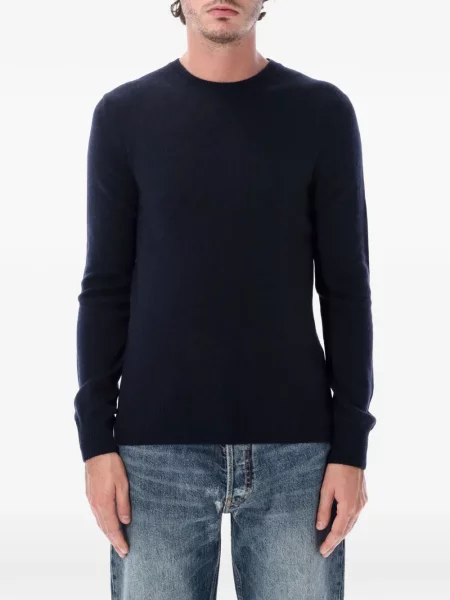 Кашмирен пуловер Emporio Armani синьо
