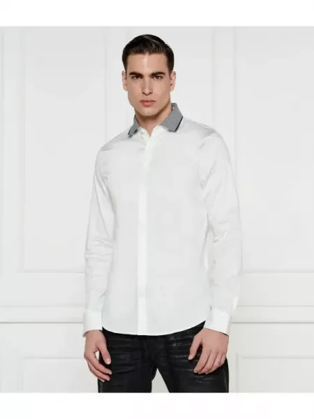 Armani Exchange Cămașă alb