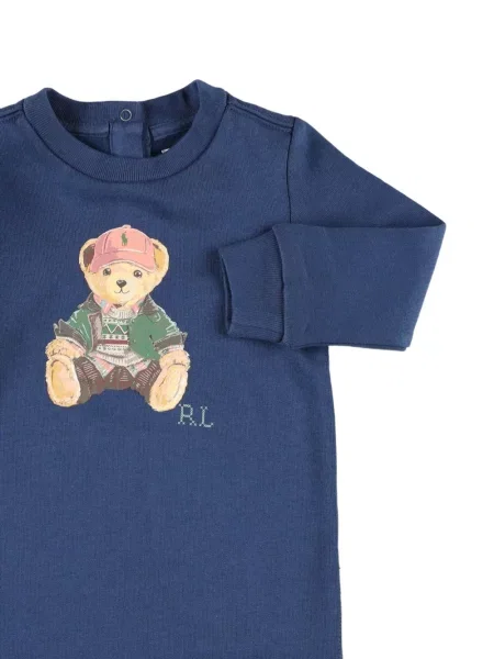 Koszulka polo dziecięca Polo Ralph Lauren niebieska