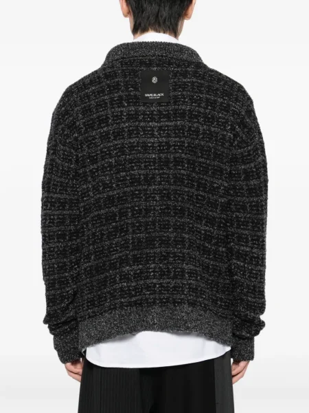 Cardigan Bape Black *a Bathing Ape® cu broderie negru