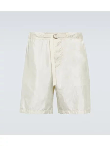 Pantaloni scurți Jil Sander alb