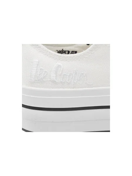 Pantofi Lee Cooper alb