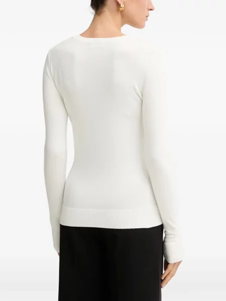Tricou Guess cu autograf alb