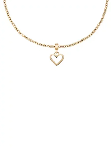 Obesek Daniel Wellington Charm Heart Hanging Shape zlata