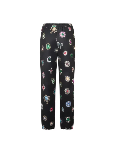 Spodnie Moschino czarne