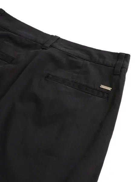 Pantaloni Woolrich din canvas negru