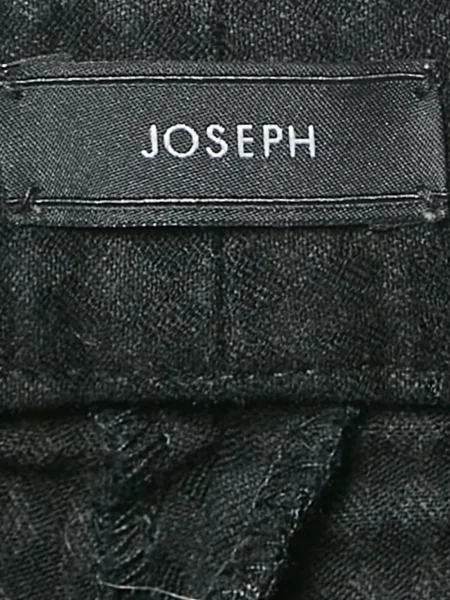 Spodnie w kratę Joseph w kratę czarne