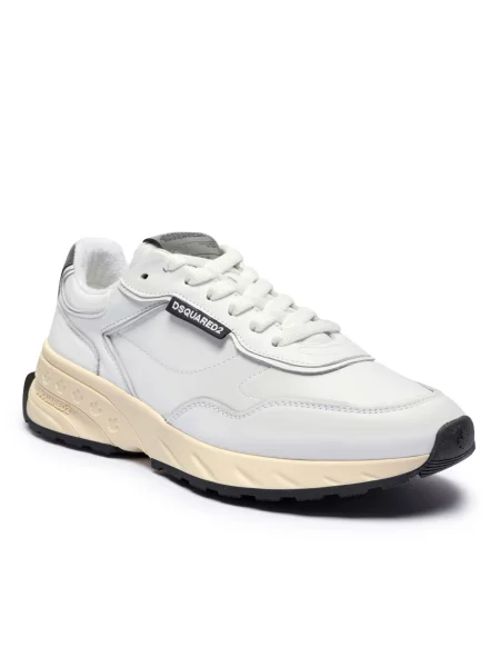 Bőr sneakers tornacipő Sprinter fehér