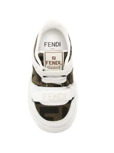 Sneakersy dziecięce Fendi białe