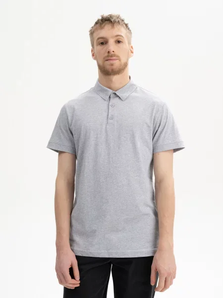 MELA Tricou JASPAL amestecat gri