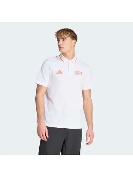 POLO TRIČKO ESSENTIALS PIQUE INEOS GRENADIERS bílé