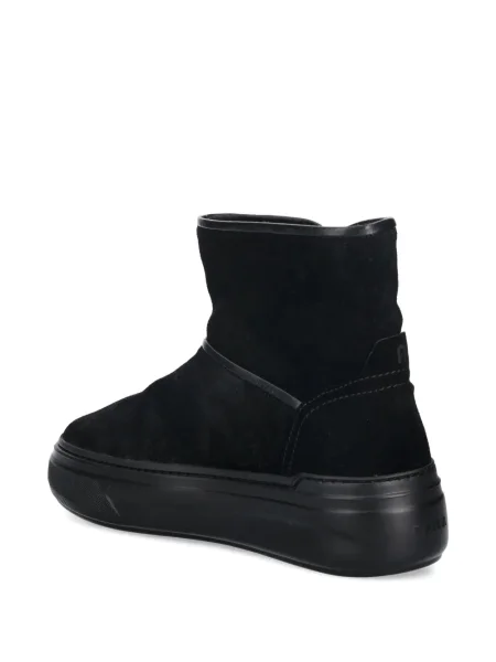 Botine Furla din piele de căprioară negru