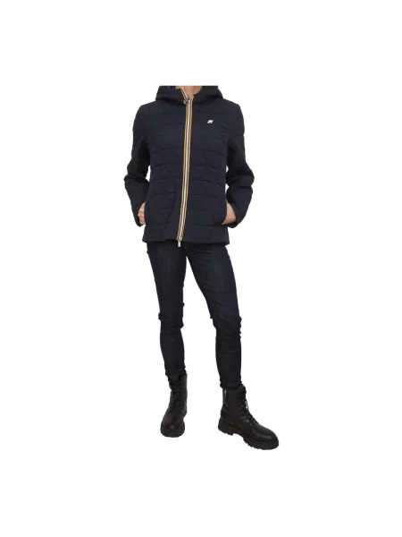 Kurtka K-way niebieska