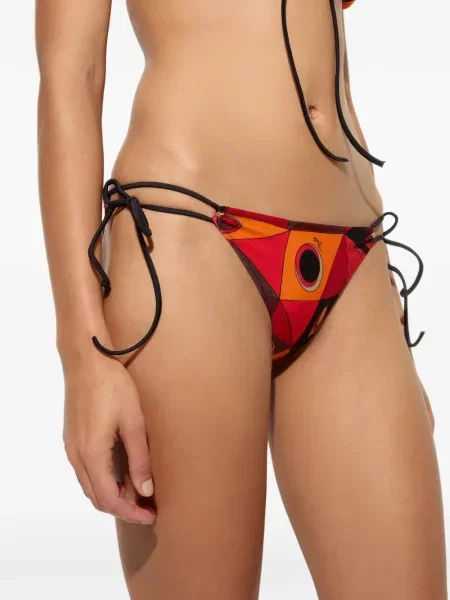 Bikini Pucci cu imagine roșu
