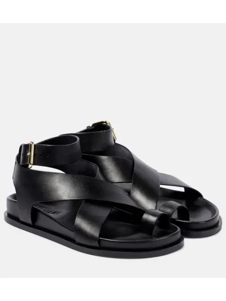 Sandale A.emery din piele negru