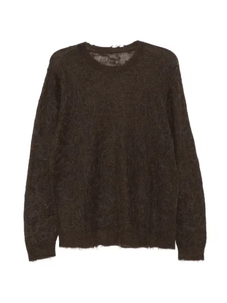 Długi top Jnby brązowy