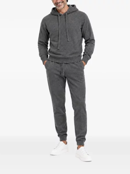Pantaloni Franzese Collection de lână alergare gri