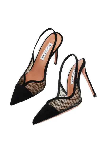 Sandale Aquazzura plasă negru