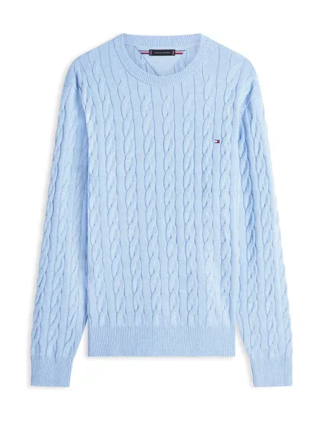 TOMMY HILFIGER Pulover CLASSIC deschis albastru