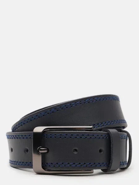 Кожаный ремень Borsa Leather синий