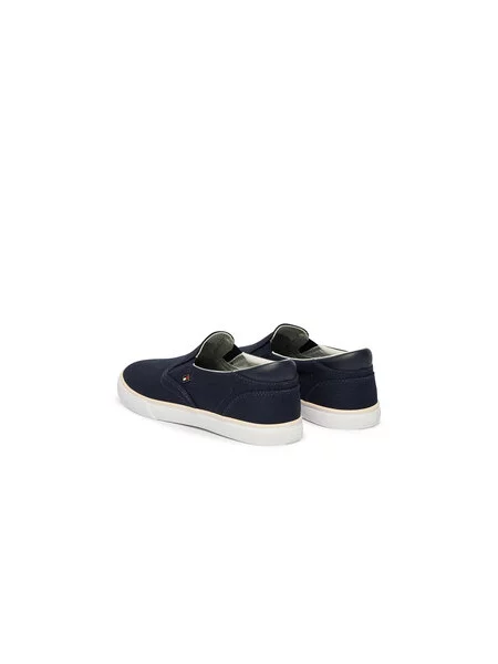 Tenis superge Tommy Hilfiger Th Low Profile Slip On Mornarsko modra